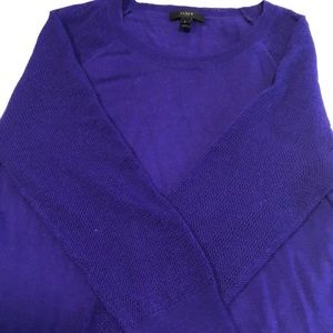 J. Crew cashmere sweater top